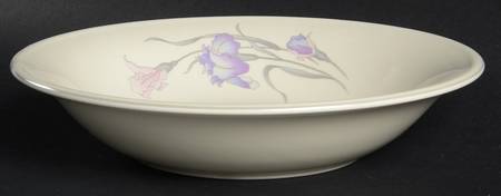 Orchid 9" Round Vegetable Bowl by China Pearl