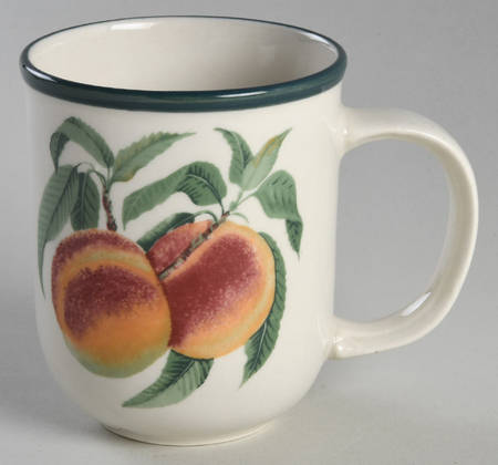Peaches Mug by China Pearl