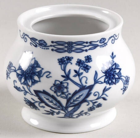 Dresden Classics Blue Sugar Bowl No Lid