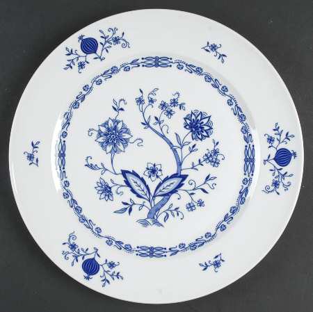 Dresden Classics Blue 11" Chop Plate (Round Platter)