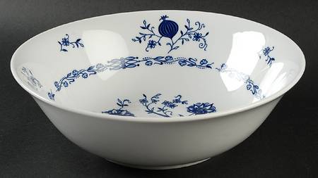 Dresden Classics Blue 9" Round Vegetable Bowl