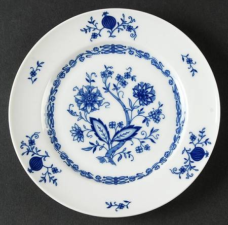 Dresden Classics Blue Bread & Butter Plate