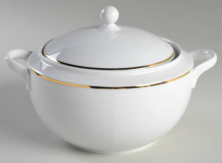 Ambassador Gold 1.5 Qt Round Covered Casserole