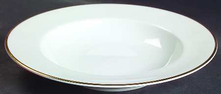 Ambassador Gold Large Rim Soup Bowl