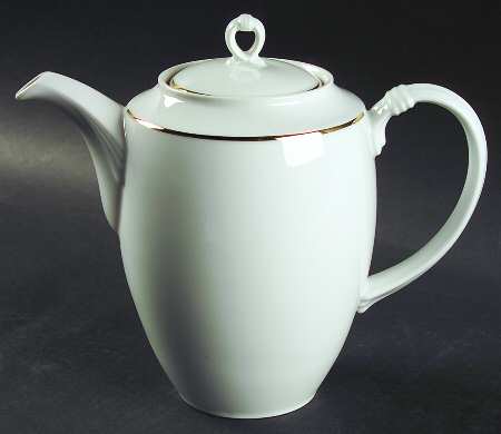 Ambassador Gold Coffee Pot & Lid