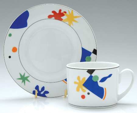 Calypso Flat Cup & Saucer Set