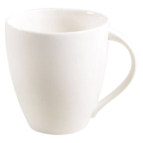 Cafe White Flat Cup