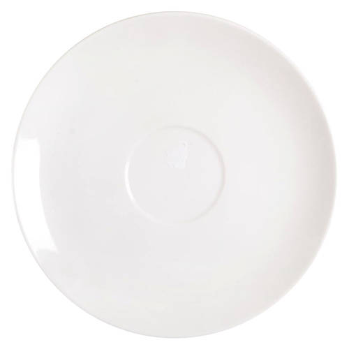 Cafe White Saucer