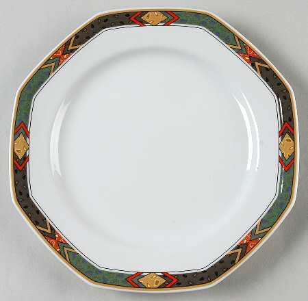 Dhurrie Salad Plate