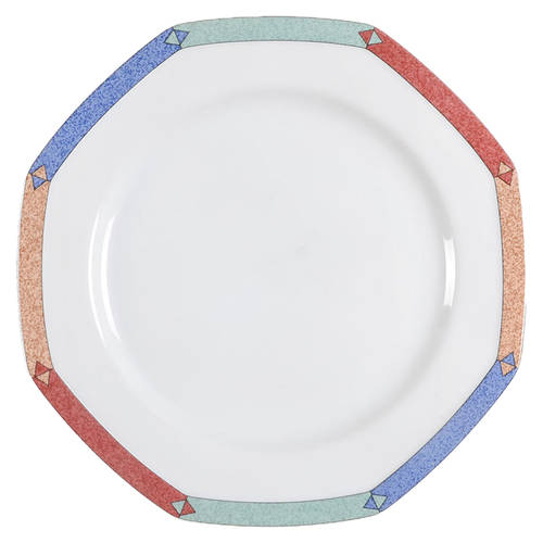 Diamond Optic Salad Plate