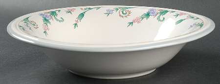 Enchanted Garden 9" Round Vegetable Bowl