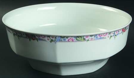 Floral Park 8" Round Vegetable Bowl