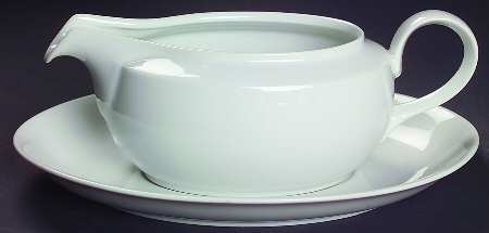Grand Blanc Gravy Boat & Underplate