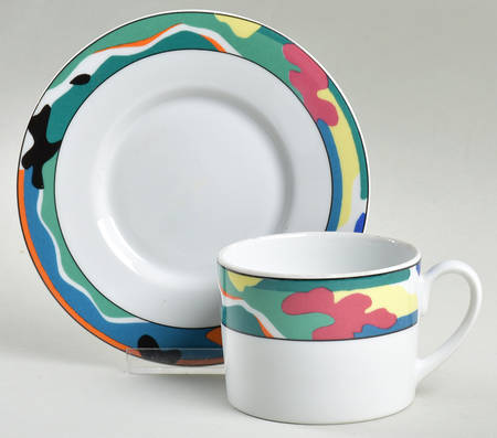 Momentum Flat Cup & Saucer Set