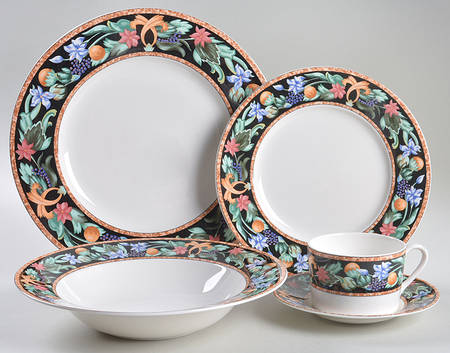 Mystical Garden 5 Piece Place Setting