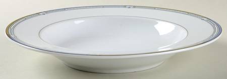 Tahoe Large Rim Soup Bowl by Christopher Stuart