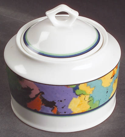 Van Gogh Sugar Bowl & Lid