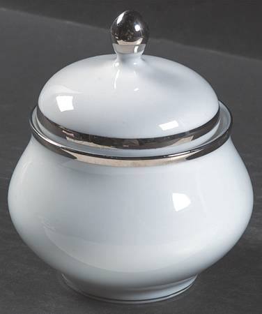 Plaza Sugar Bowl & Lid