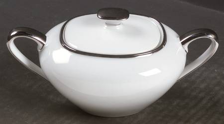 Plaza Sugar Bowl & Lid