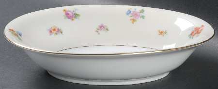 Dresdenflowers 9" Oval Vegetable Bowl by Chateau