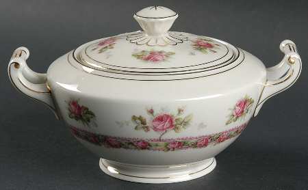 Rosedale Sugar Bowl & Lid by Chateau