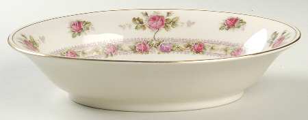 Rosedale 9" Oval Vegetable Bowl by Chateau