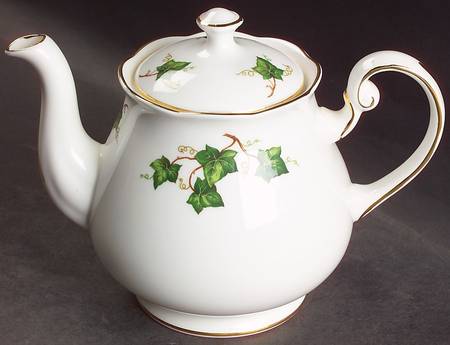 Ivy Leaf Teapot & Lid