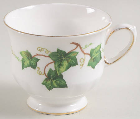 Ivy Leaf Footed Demitasse Cup