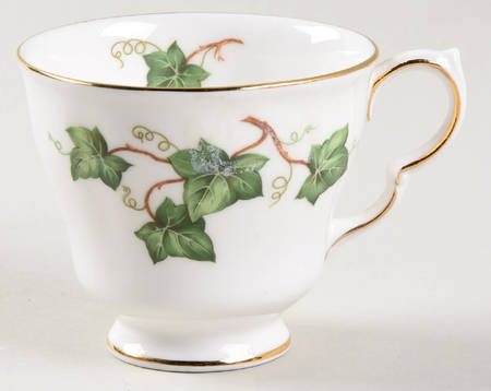 Ivy Leaf Footed Demitasse Cup
