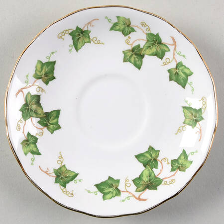 Ivy Leaf Saucer for Footed Cup