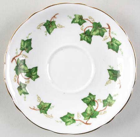 Ivy Leaf Saucer for Footed Cup