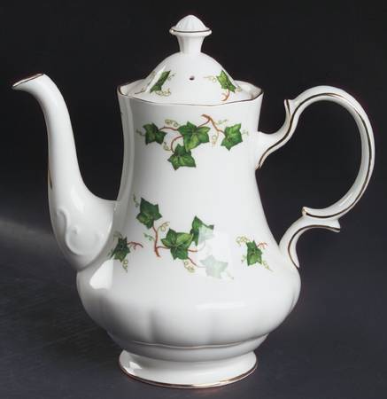Ivy Leaf Coffee Pot & Lid