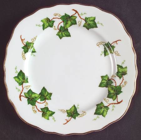 Ivy Leaf Square Bread & Butter Plate