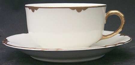 Patrician Flat Cup & Saucer Set
