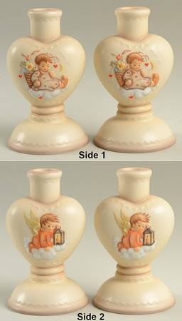 Giftware 5" Candlestick - Set of 2 by Goebel