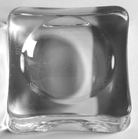 Playing Card Ashtrays by Orrefors