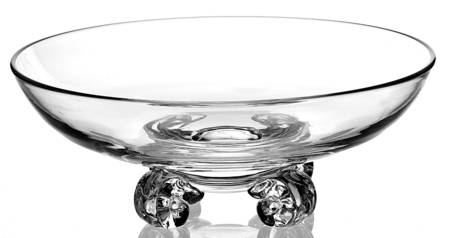 7909 8" Footed Shallow Round Bowl