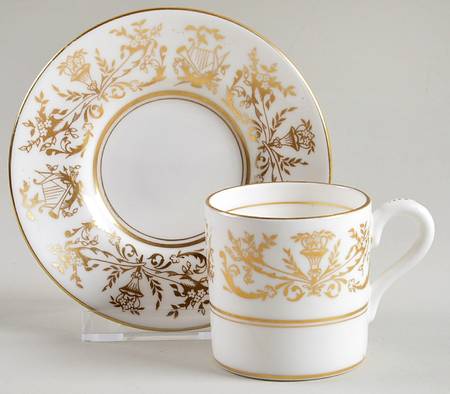 Allegro Flat Demitasse Cup & Saucer Set