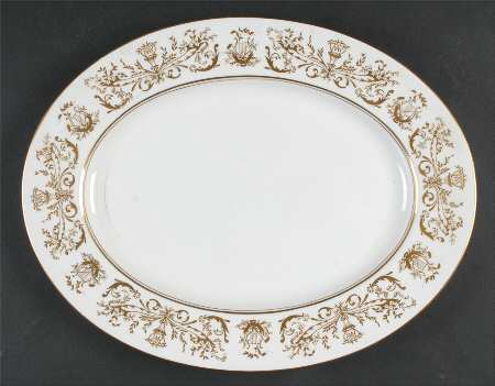 Allegro 13" Oval Serving Platter