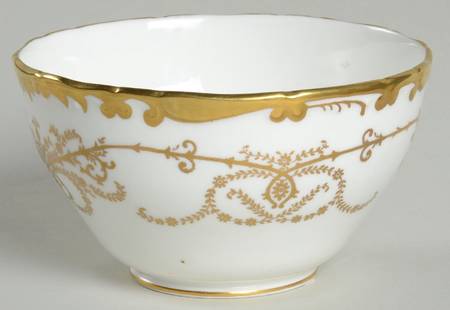 Anniversary White Open Sugar Bowl