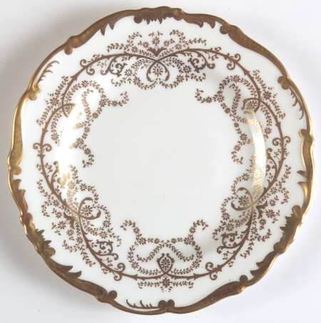 Anniversary White Bread & Butter Plate