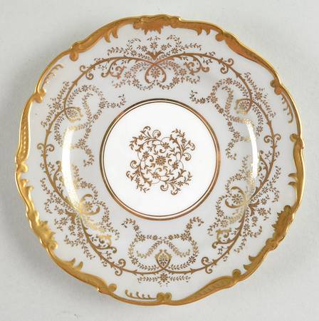 Anniversary Gray Bread & Butter Plate