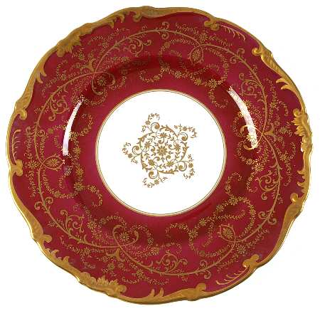 Anniversary Maroon by Coalport