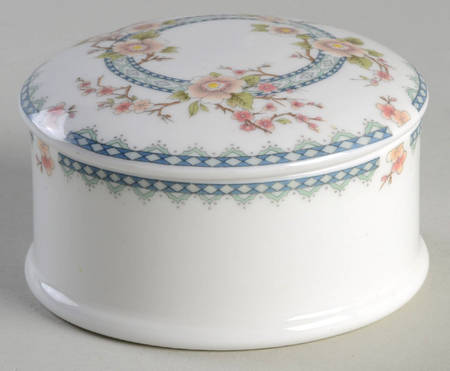 April Trinket Box & Lid
