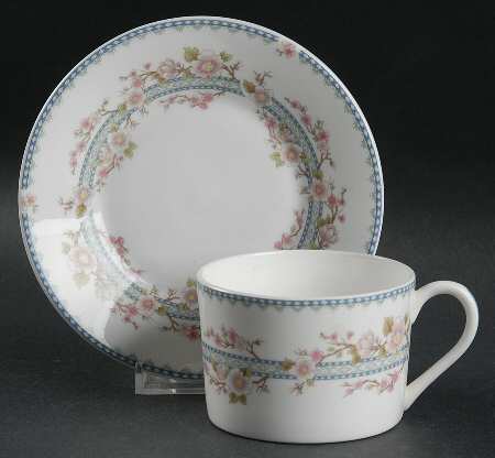 April Flat Cup & Saucer Set