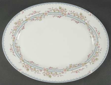 April 15" Oval Serving Platter