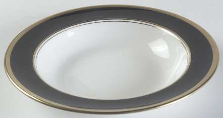 Athlone Brown Rim Soup Bowl