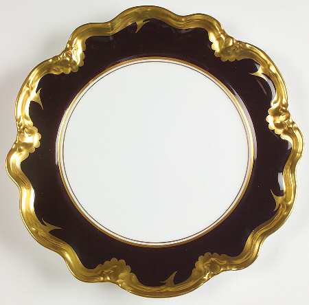 Athlone Brown Sheffield Dessert Plate