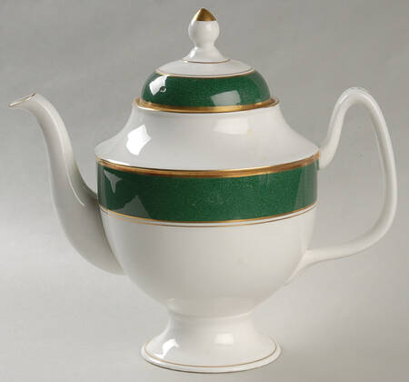 Athlone Green Teapot & Lid