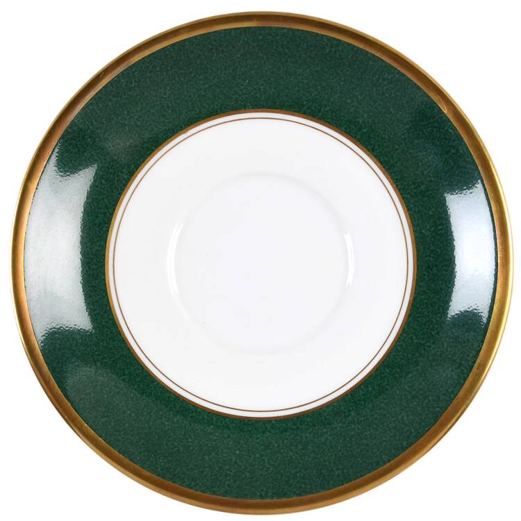 Athlone Green Saucer for Cream Soup Bowl